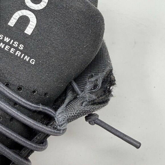 On Cloud 5 Running Shoes Womens 9 Black Mesh Lightweight Sneakers - Picture 8 of 16